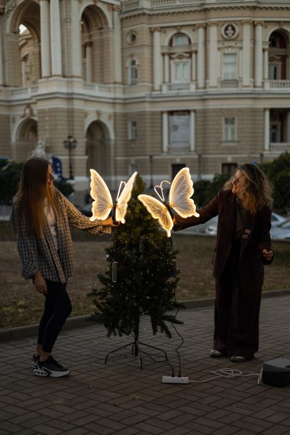 Декорація "Метелики" (набір з 2 метеликів) - Зображення 5